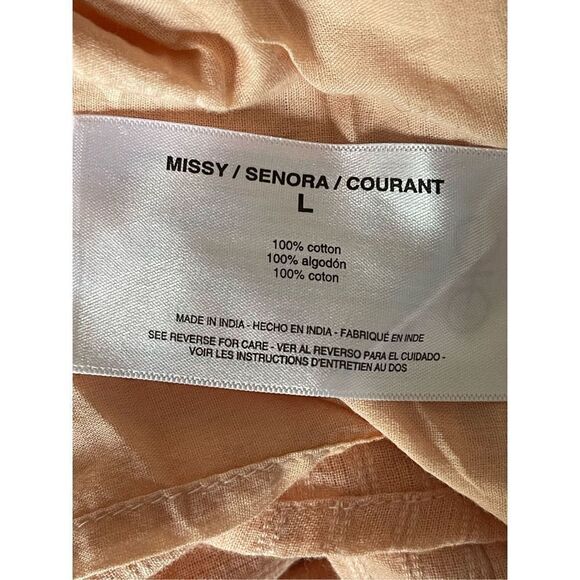 ❤️Ella Moss Flutter Sleeve Boho Top - Picture 6 of 6